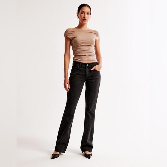 Abercrombie & Fitch Denim - Abercrombie & Fitch Low Rise Boot Cut Jean